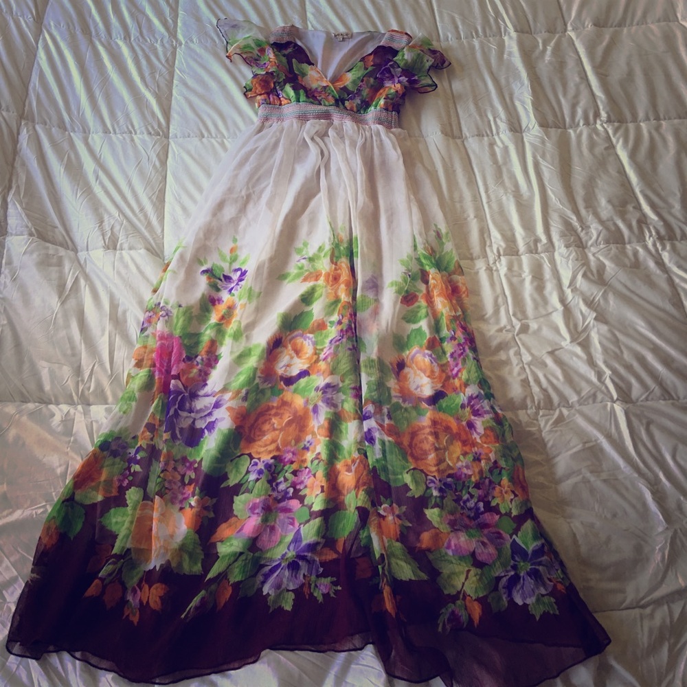 Vintage Floral Dress