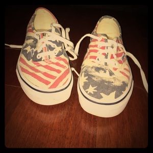 American Flag Vans