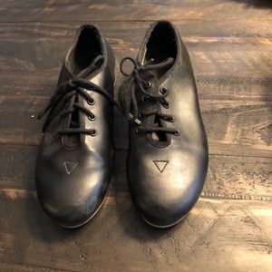 Lace up tap shoes