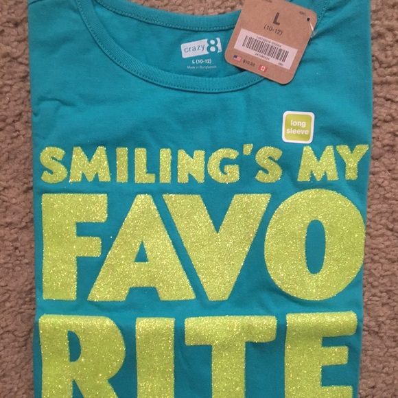 😊SOLD😊!!!! . NWT CRAZY 8 long sleeved t-shirts - Picture 4 of 7