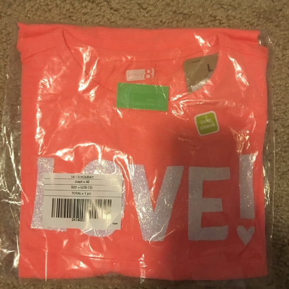 😊SOLD😊!!!! . NWT CRAZY 8 long sleeved t-shirts - Picture 7 of 7