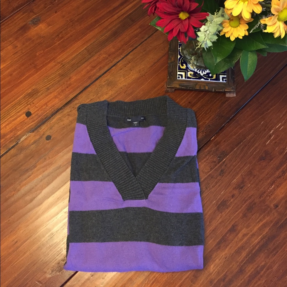 GAP striped sweater