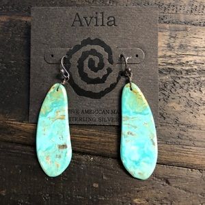 Turquoise earrings