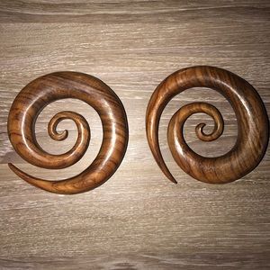Spiral Tawapa ear weights