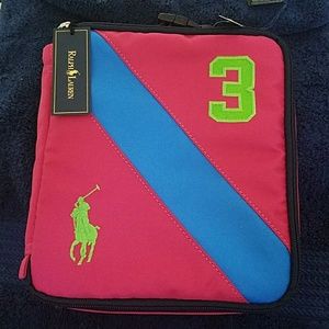 Ralph Lauren girl school lunch bag.