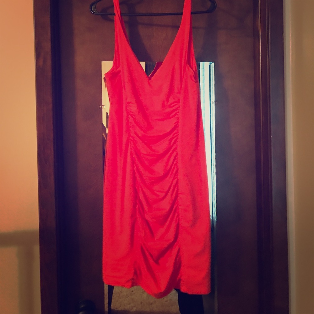 Orange express dress
