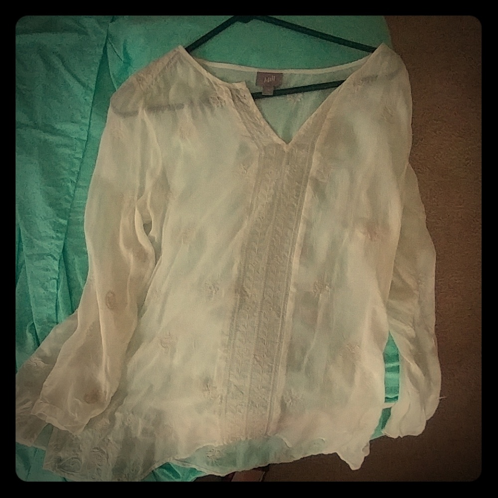 J.Jill sheer top