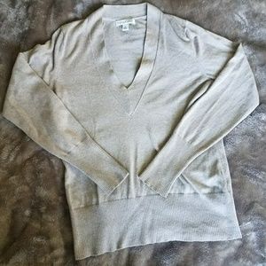 Banana Republic silk cashmere v-neck sweater