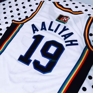 Aaliyah Vintage MTV Jersey #19