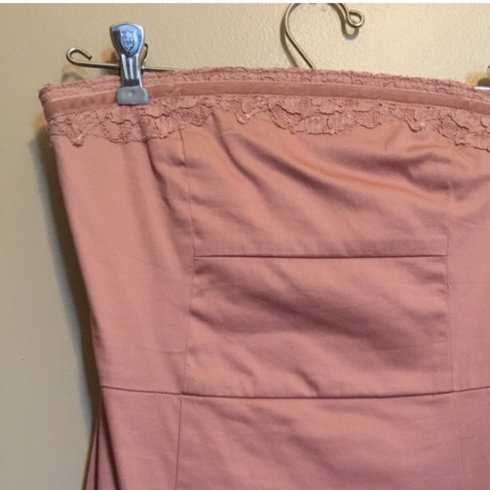 Anthropologie Blush Dress