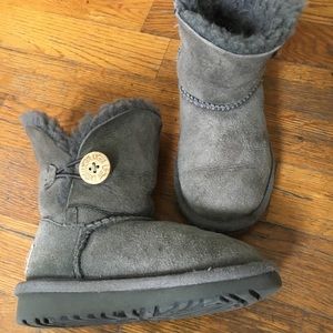 Toddler Grey Ugg boots
