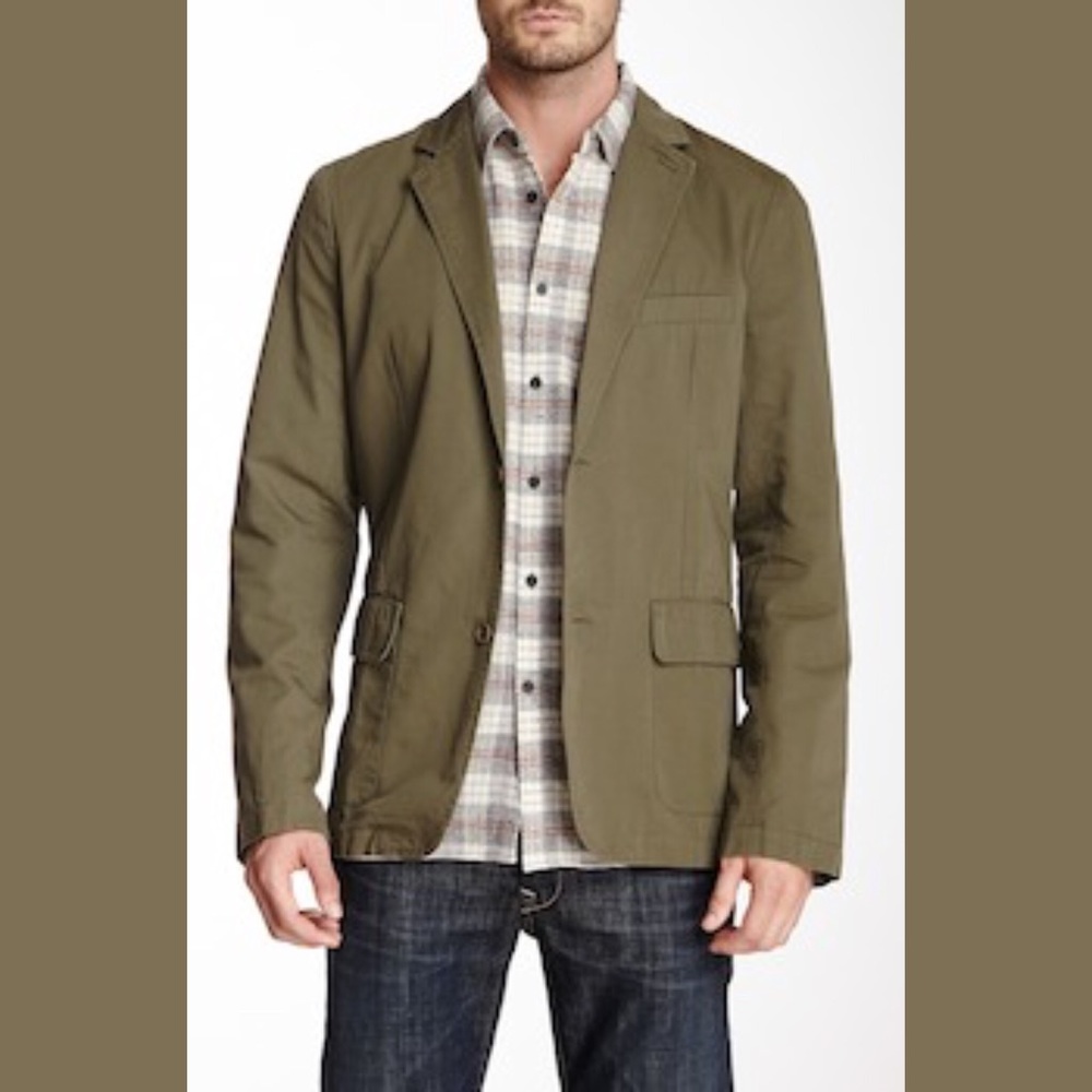 Earnest Sewn Classic 2 Button Blazer Jacket