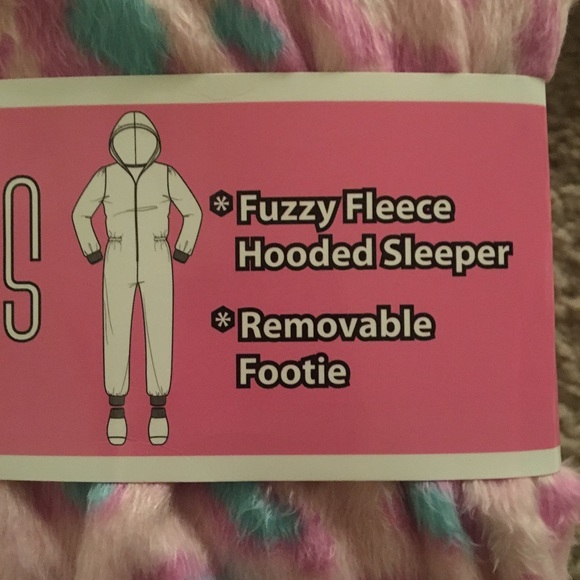 NWT OMAR KIDS removable feet pjs. Size 14/16 - Picture 2 of 4