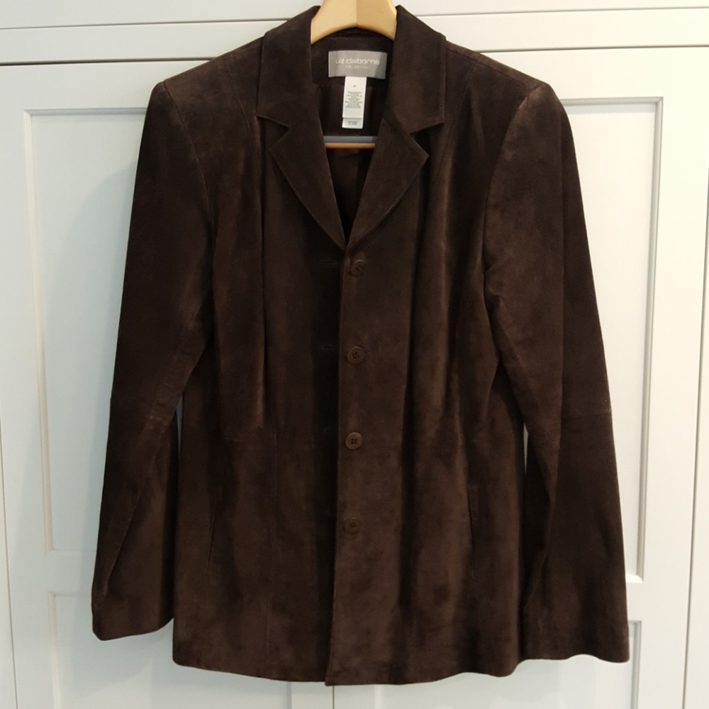 Brown Suede Liz Claiborne Jacket