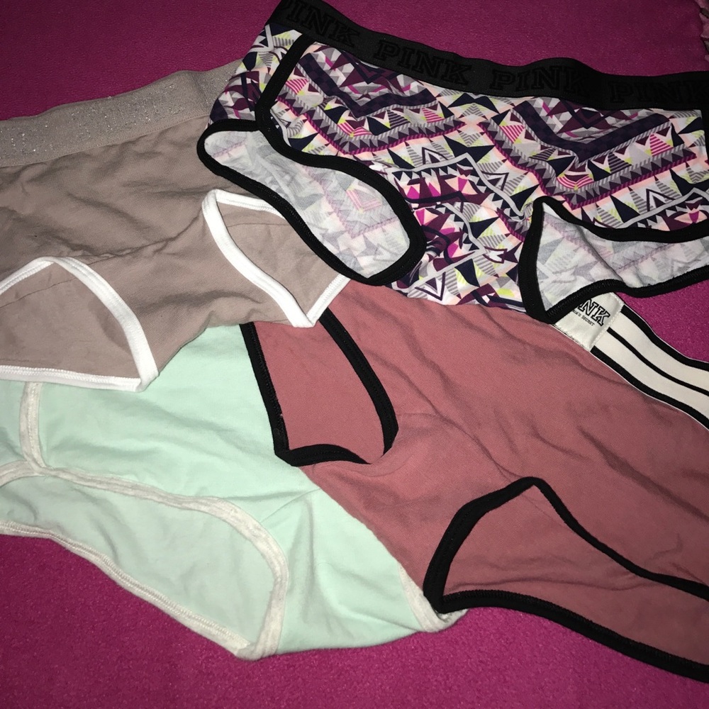 Like New👌🏽. PINK Boyshort Bundle