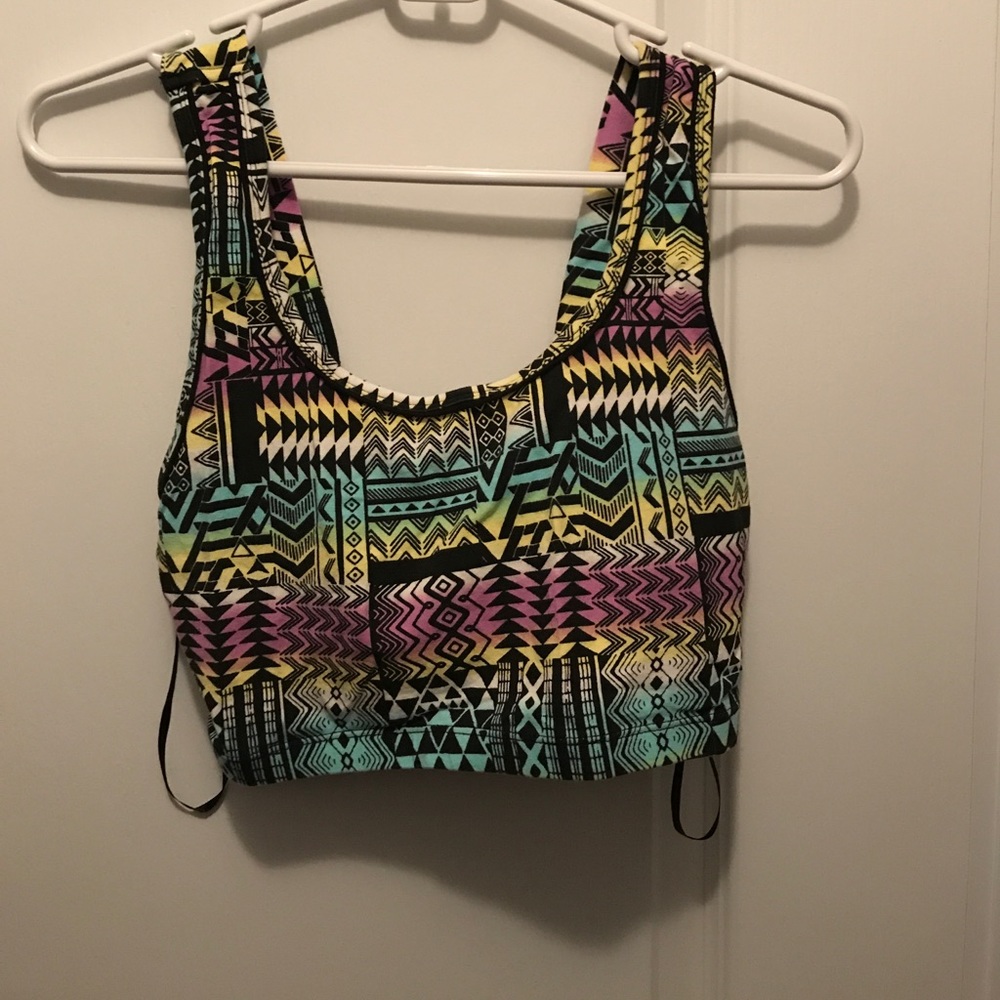 Forever 21 colorful bra top