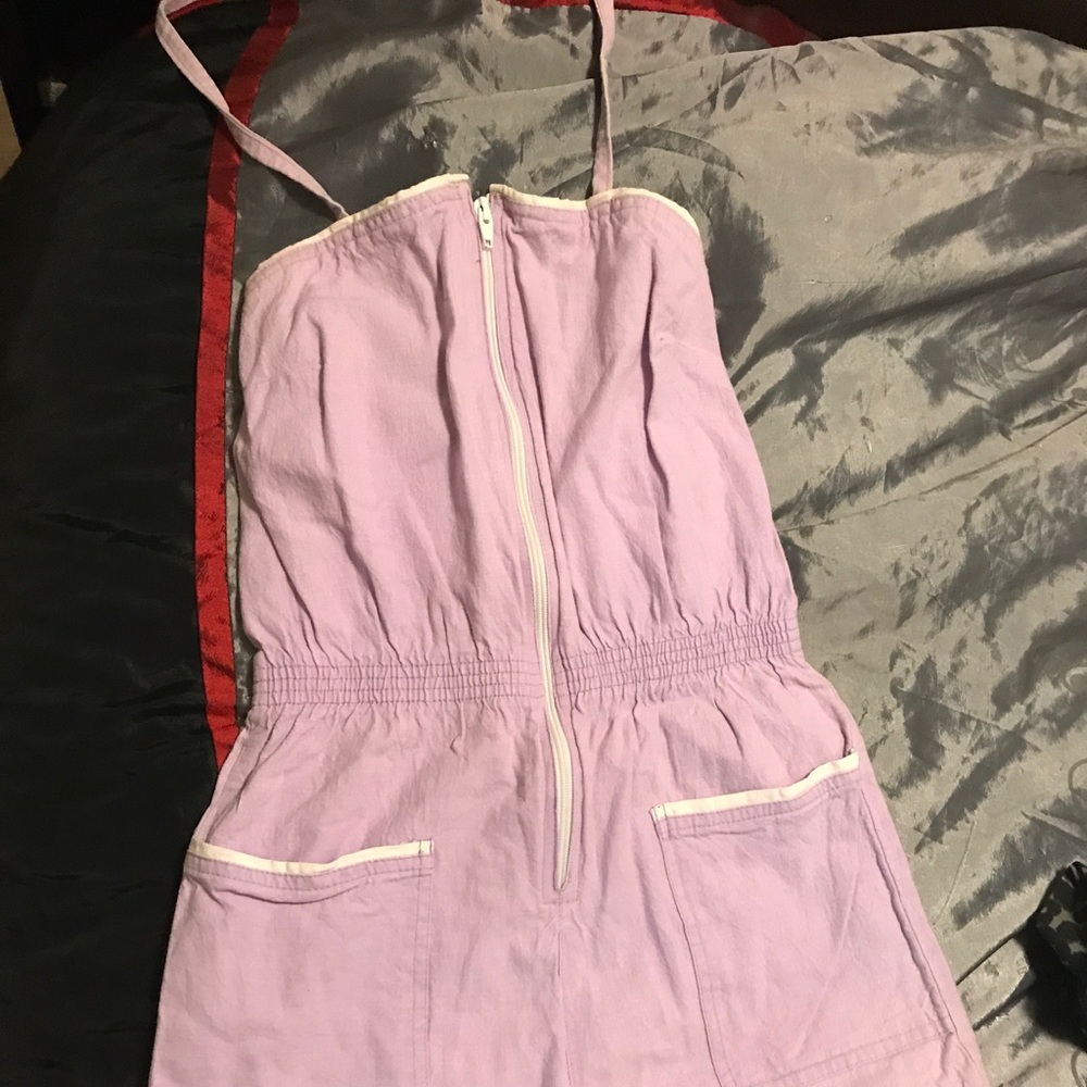 Purple children's romper
