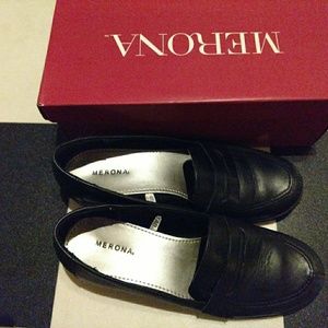 Merona Penny Loafers Classic Black Size 7.5