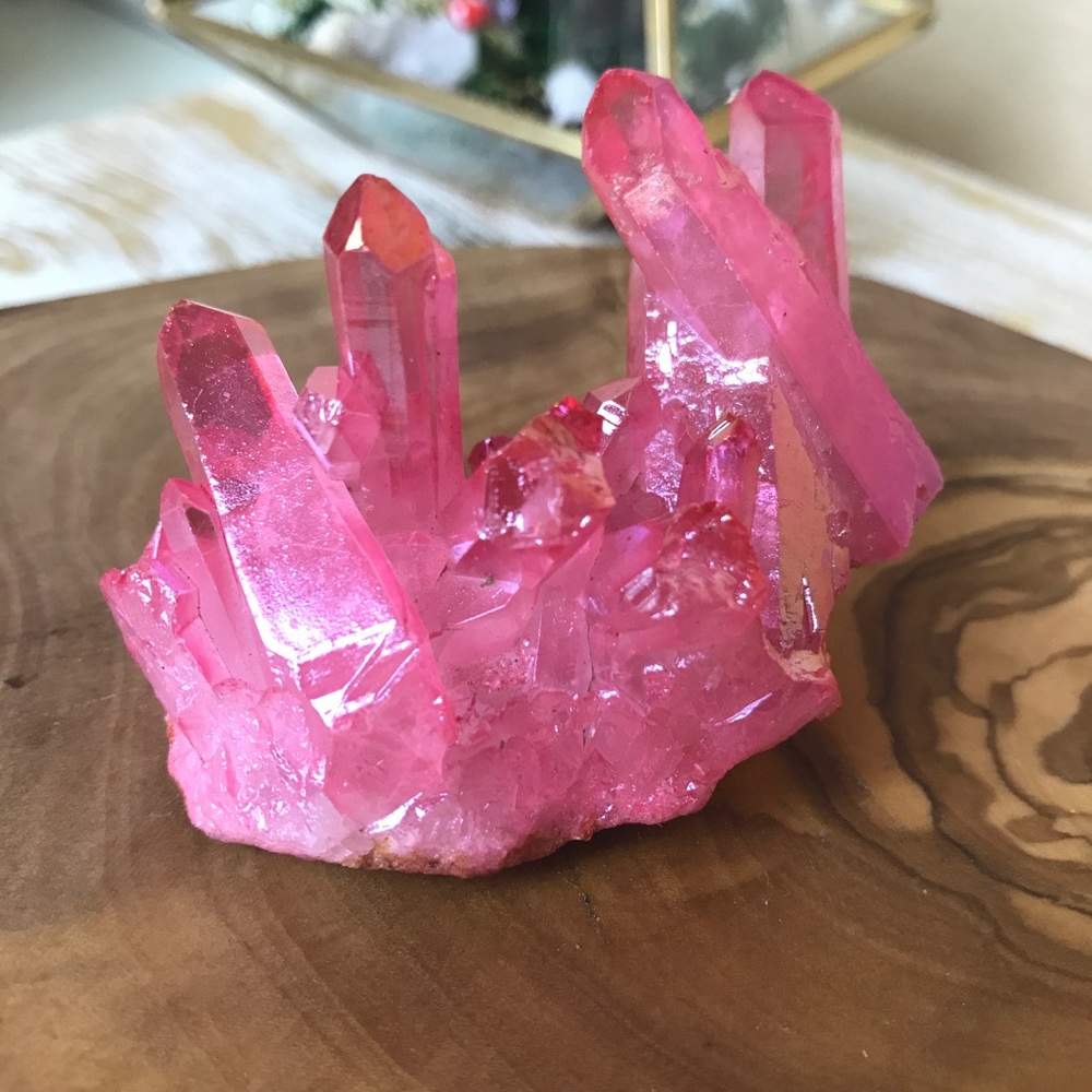 Aura Quartz Crystal