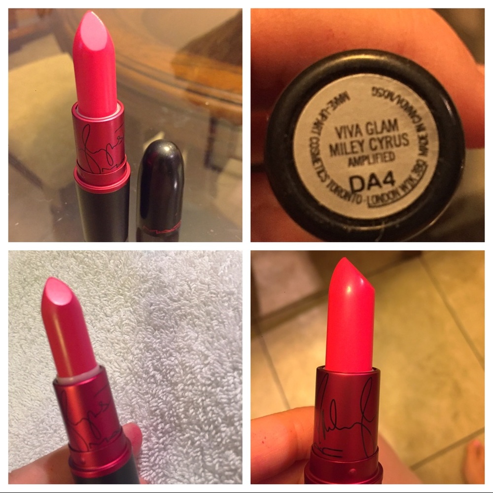 Brand new Miley Cyrus MAC Cosmetics lipstick