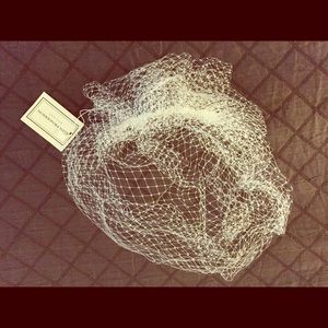 Bird Cage Veil beautiful never worn off white