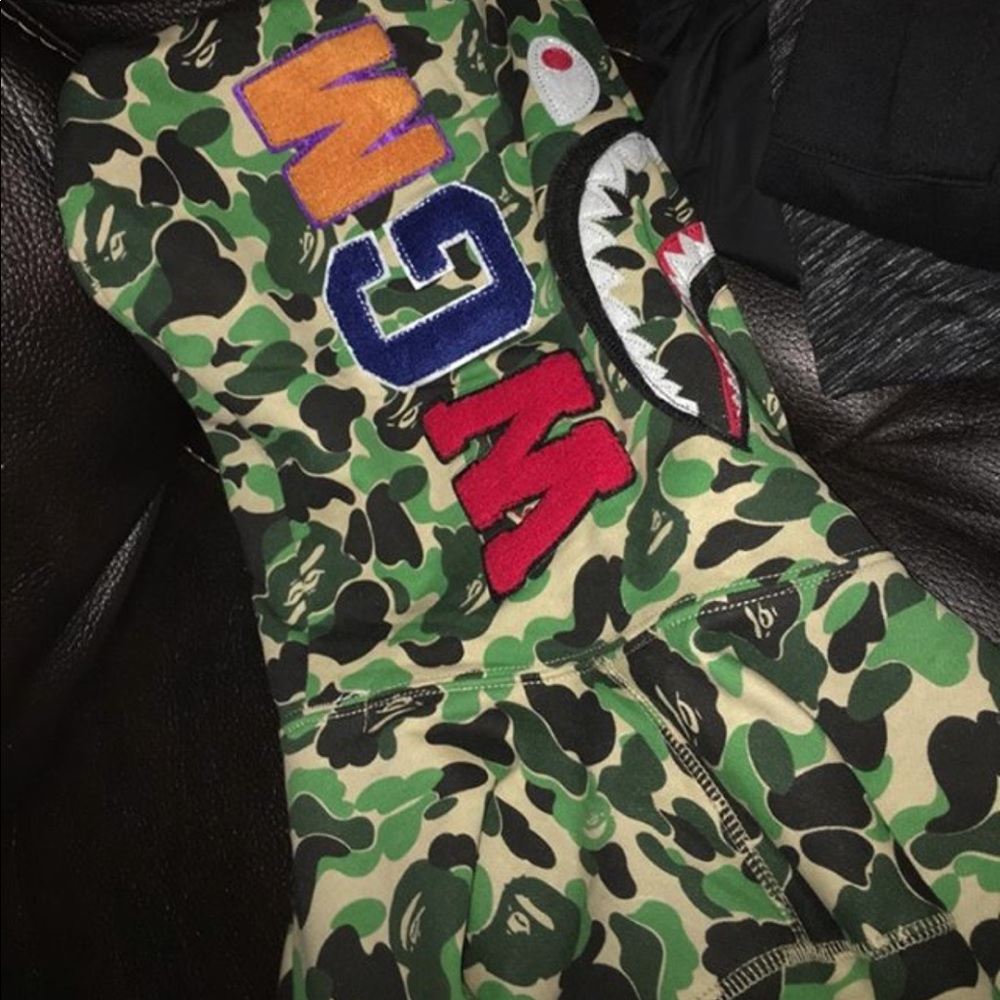 Bape hoodie brand new