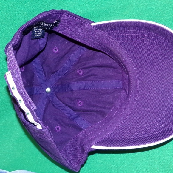 Saints NFL Fleur-de-lis Cowhide Custom made hat - Picture 5 of 5