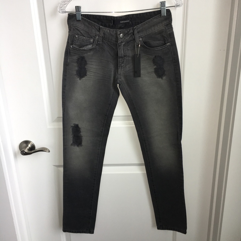 NWT LF Furst Premium Distressed Skinny Jeans