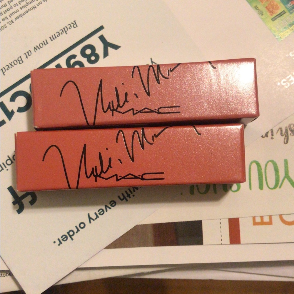 New MAC Niki nude and the pinkprint lipsticks