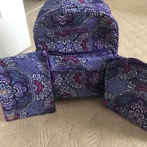 A Vera Bradley book bag