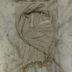 Tan Beach Fashion Scarf