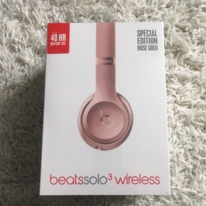Beats Solo 3 Wireless Special addition Rose Gold
