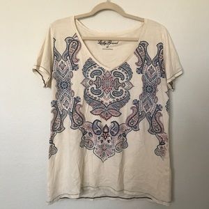 Lucky Brand Printed Tee