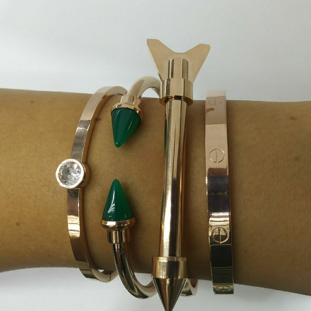 Stainless steel bangles