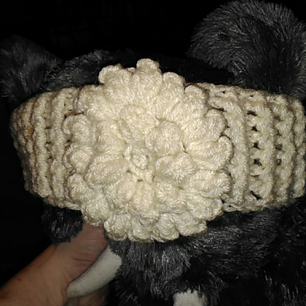Knitted headband