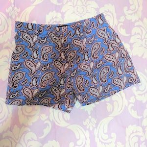 Banana Republic Paisley print shorts