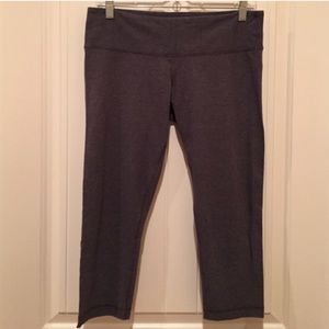 Lululemon Wunder Under Crop in Grey, sz 10