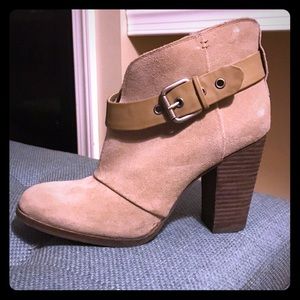 Suede Booties