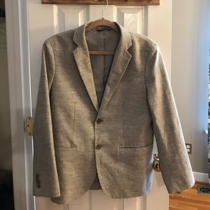 Banana Republic tailored slim fit blazer jacket