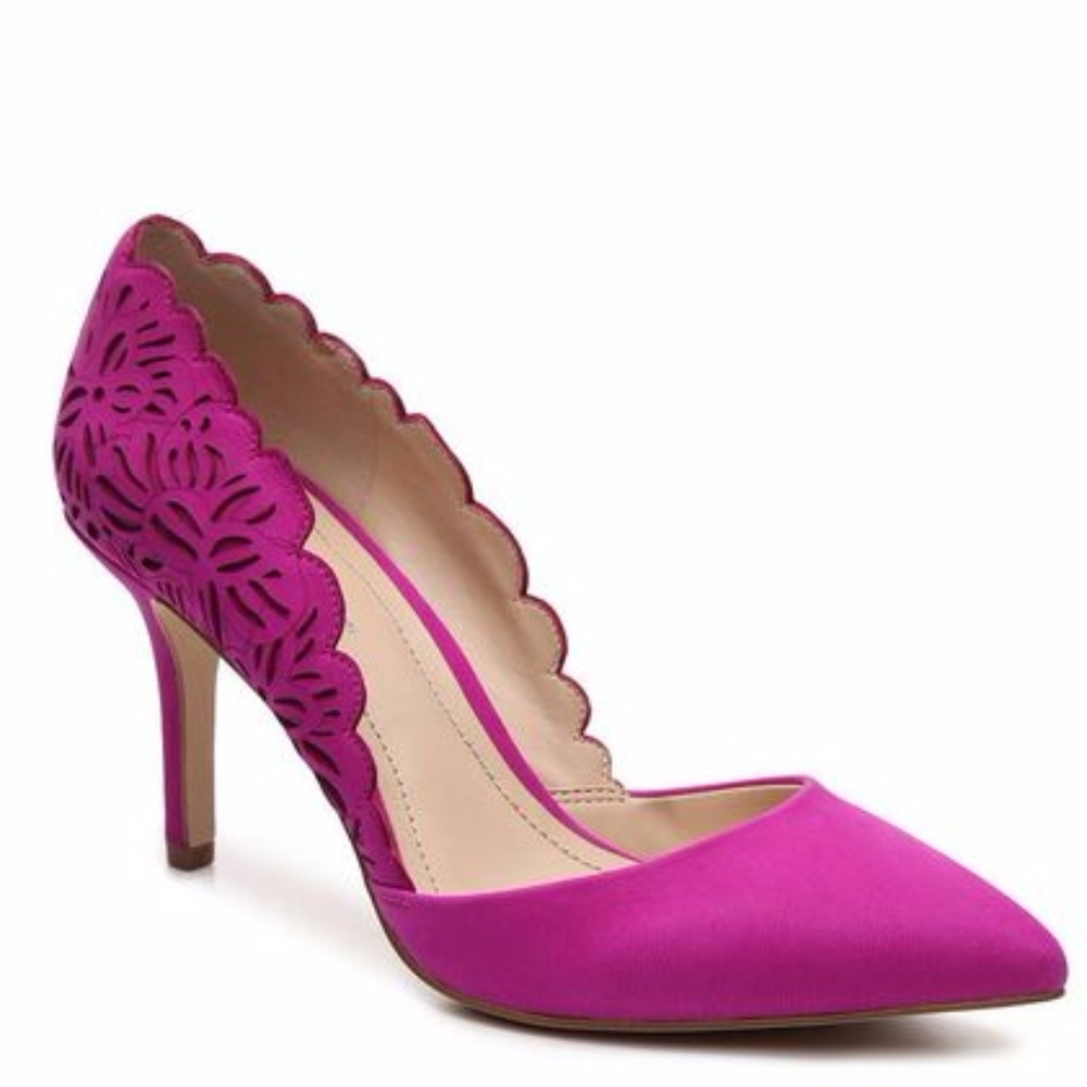 BCBG Magenta Pump