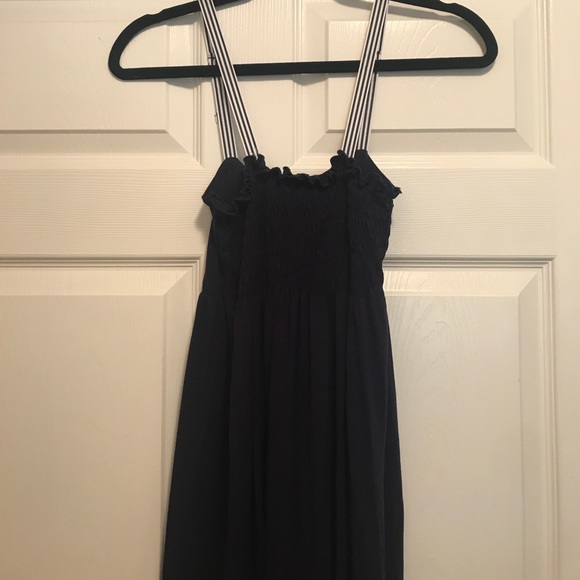 H&M navy blue dress. - Picture 3 of 3