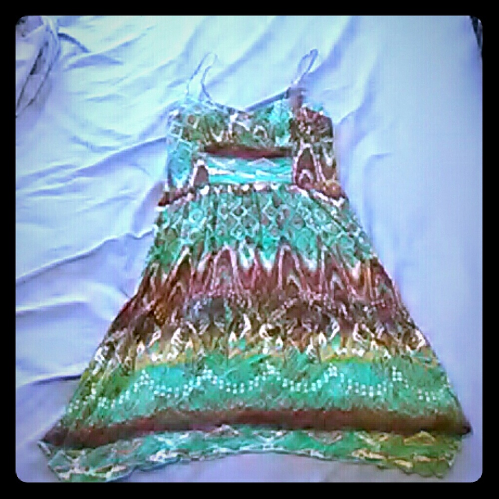 Spaghetti strap dress