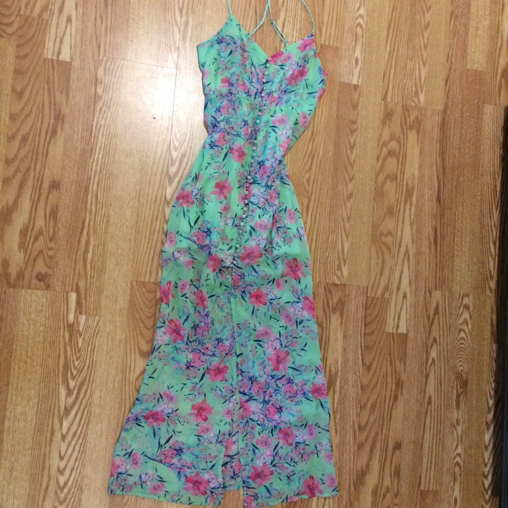 Floral Button Down Dress