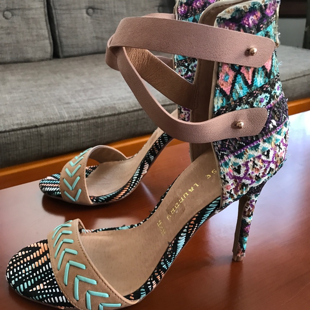 Chinese Laundry Ankle Strap Heels