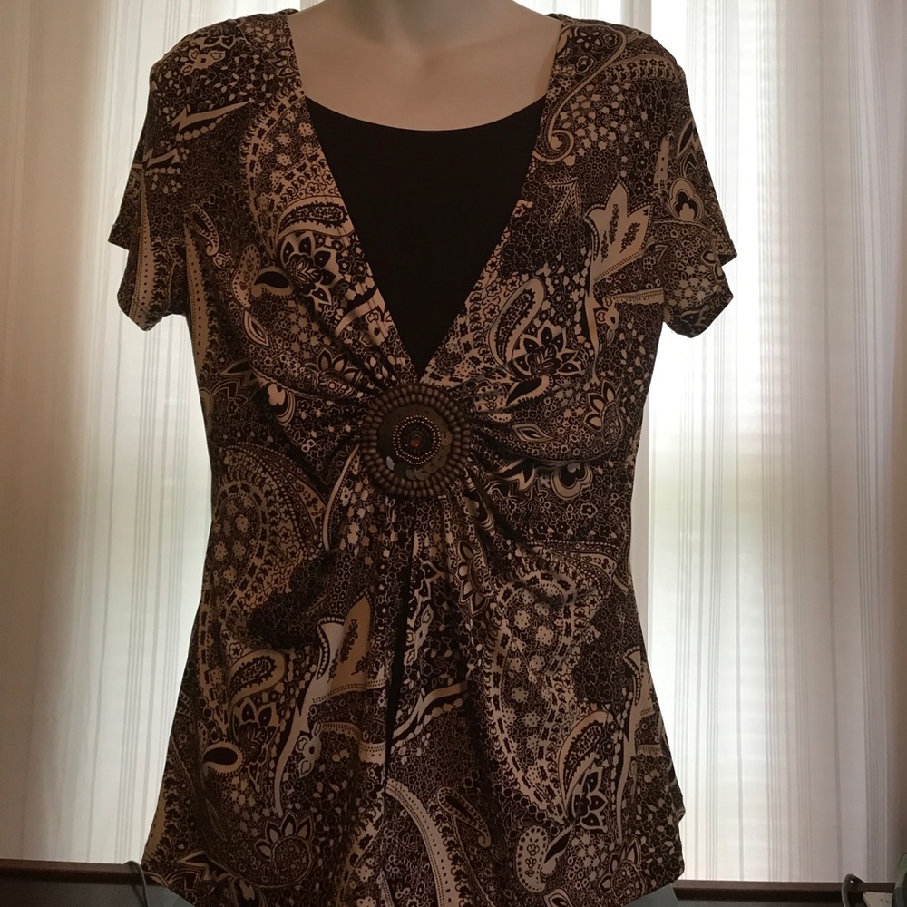 Notations silky ladies top