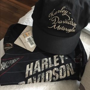 Official Harley Davidson set women’s hat & T-shirt