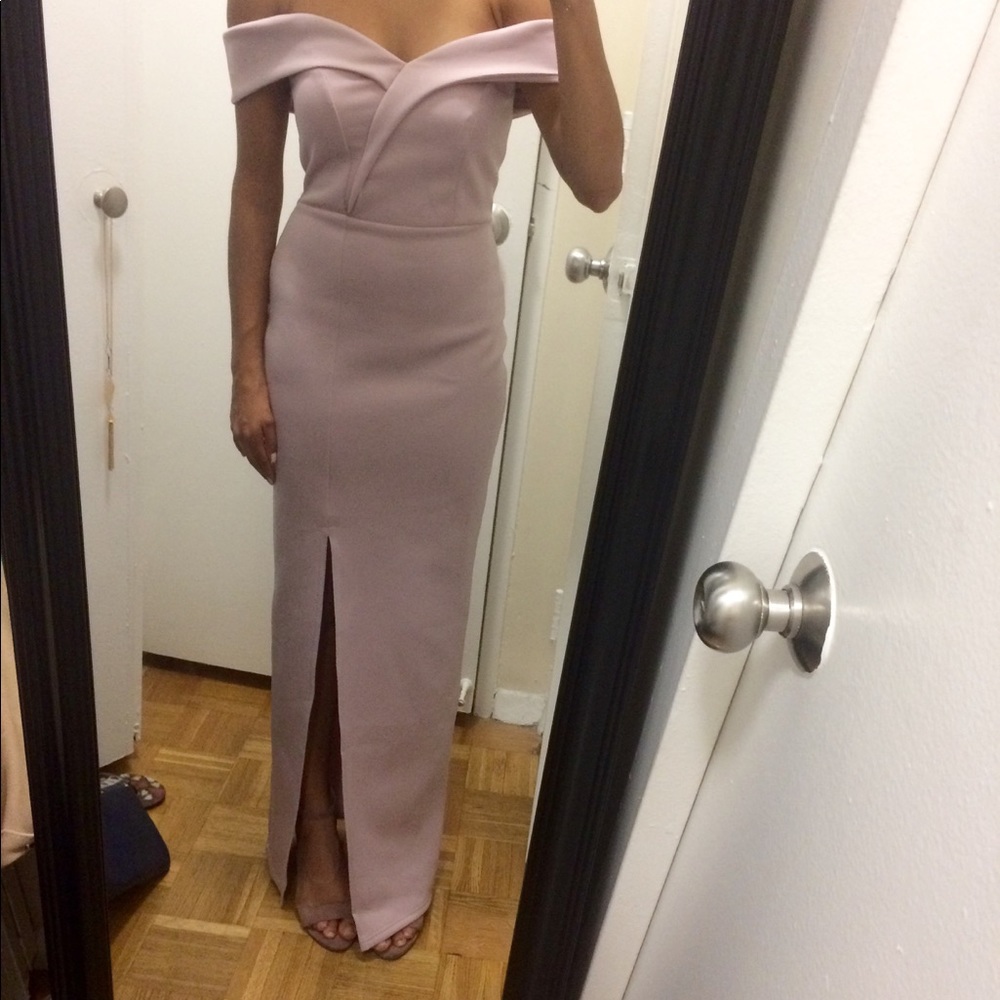 Mauve dress