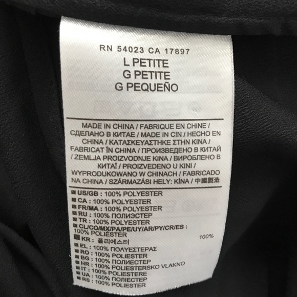 Banana Republic Open Back Black Blouse - Picture 6 of 6