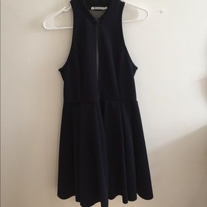 Alexander Wang-Pleated scuba neoprene dress