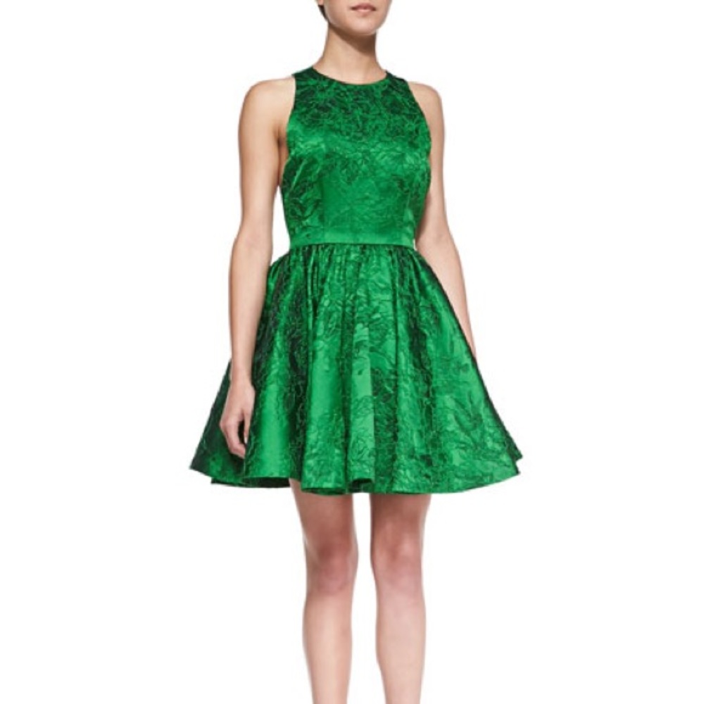 ❌SOLD❌ Alice & Olivia Tevin Jacquard Mini Dress